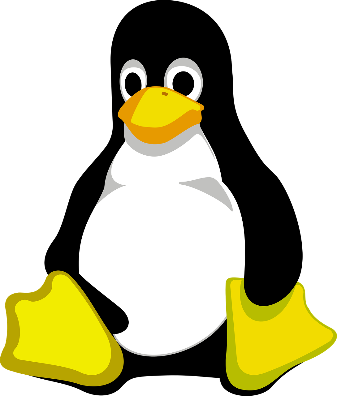 Tux, the linux mascot.